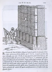 Aanbrengen van een beschermende coating op een muur, uit 